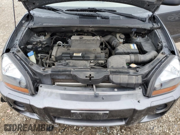 2009 Hyundai Tucson GLS with VIN KM8JM12B79U042597, listed as a Copart auction lot 52164465 with 90,943 mi miles and Salvage Title. Bid and sale history available at carsss.com. Image 12.
