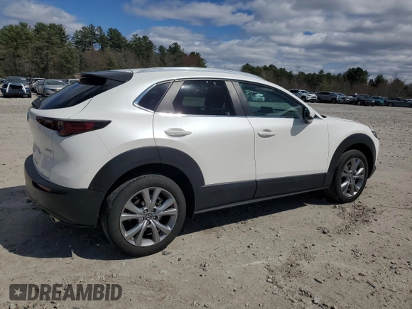 2023 Mazda CX-30 S Carbon Edition z VIN 3MVDMBCM1PM510878, wystawiony jako Copart lot #53580645 z przebiegiem 20 622 mil mil oraz Szkoda całkowita • Salvage title. Historia ofert i sprzedaży dostępna na DreamBid. Obrazek 3.