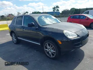 2004 Porsche Cayenne S with VIN WP1AB29P44LA75006, listed as a IAAI auction lot 41516951 with 119,828 mi miles. Bid and sale history available at carsss.com. Image 1.