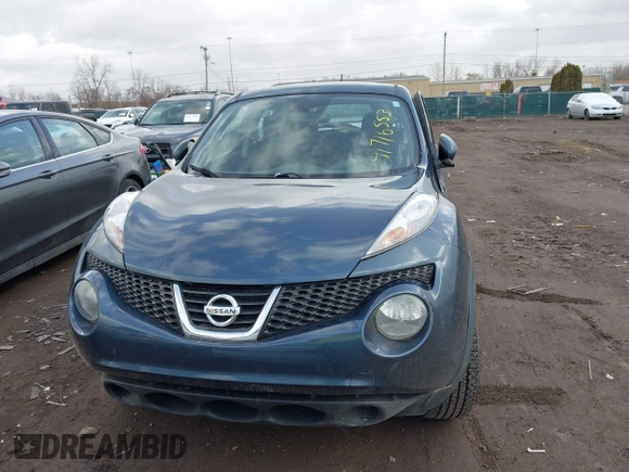 2014 Nissan Juke SL with VIN JN8AF5MV2ET483345, listed as a IAAI auction lot 41716553 with 101,795 mi miles. Bid and sale history available at carsss.com. Image 12.