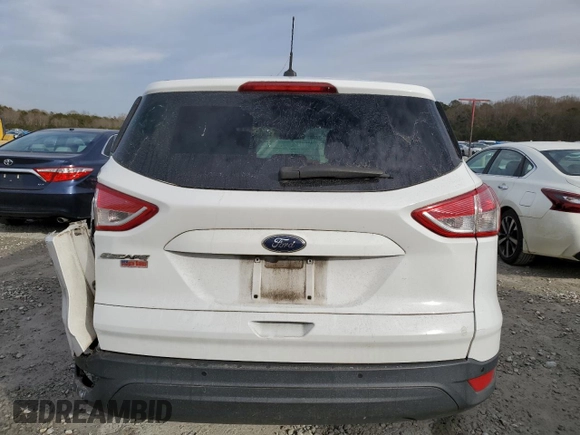 2016 Ford Escape S with VIN 1FMCU0F77GUC84053, listed as a Copart auction lot 41828655 with 143,628 mi miles and Salvage Title. Bid and sale history available at carsss.com. Image 6.