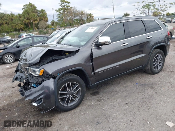 2020 Jeep Grand Cherokee Limited with VIN 1C4RJEBG0LC191286, listed as a IAAI auction lot 41344311 with 99,257 mi miles. Bid and sale history available at carsss.com. Image 17.