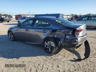 2016 Lexus IS 350 with VIN JTHBE1D27G5024108, listed as a Copart auction lot 43150455 with 54,806 mi miles and Salvage title. Bid and sale history available at DreamBid. Image 2.