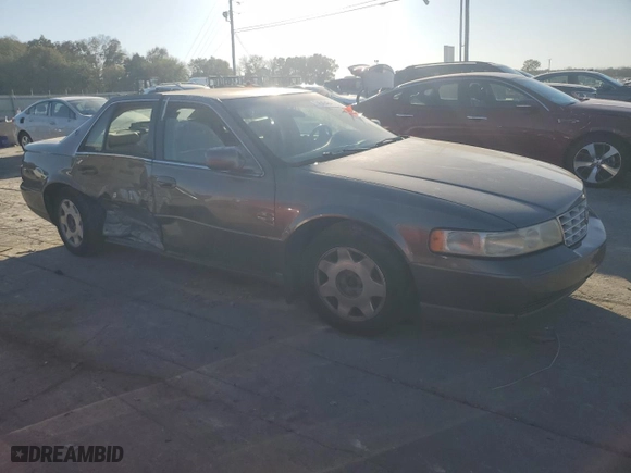 2000 Cadillac Seville Luxury SLS with VIN 1G6KS54Y4YU173267, listed as a Copart auction lot 74549484 with 0 mi miles and Salvage Title. Bid and sale history available at carsss.com. Image 4.