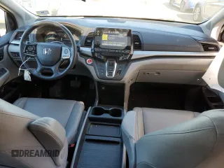 2019 Honda Odyssey EX-L with VIN 5FNRL6H74KB073086, listed as a Copart auction lot 46081795 with 61,323 mi miles and Salvage Title. Bid and sale history available at carsss.com. Image 8.