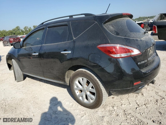 2014 Nissan Murano S with VIN JN8AZ1MU4EW406546, listed as a Copart auction lot 75046024 with 145,823 mi miles and Salvage Title. Bid and sale history available at carsss.com. Image 2.