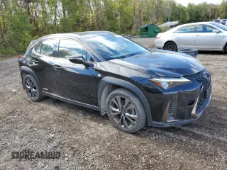 2020 Lexus UX 250h F Sport with VIN JTHR9JBHXL2030961, listed as a Copart auction lot 75647794 with 37,711 mi miles and Clean title. Bid and sale history available at DreamBid. Image 4.