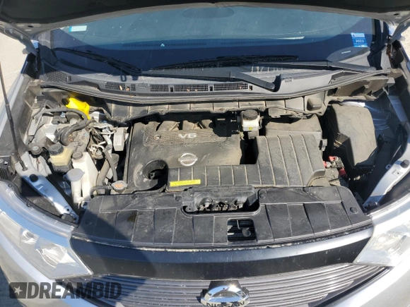 2016 Nissan Quest S z VIN JN8AE2KP5G9152247, wystawiony jako Copart lot #55006905 z przebiegiem 120 708 mil mil oraz Szkoda całkowita • Salvage title. Historia ofert i sprzedaży dostępna na DreamBid. Obrazek 12.