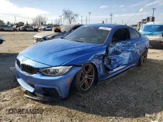2014 BMW 4 Series 428i with VIN WBA3N7C56EF718698, listed as a Copart auction lot 47436615 with 118,154 mi miles and Salvage title. Bid and sale history available at DreamBid. Image 1.