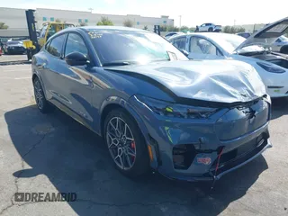 2024 Ford Mustang Mach-E GT with VIN 3FMTK4SX9RMA38146, listed as a IAAI auction lot 41815235 with 5,798 mi miles and . Bid and sale history available at DreamBid. Image 1.