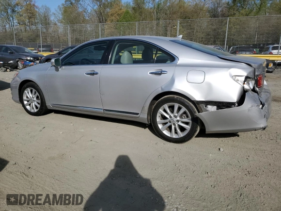 2010 Lexus ES 330 with VIN JTHBK1EGXA2406015, listed as a Copart auction lot 53801365 with 186,200 mi miles and Salvage Title. Bid and sale history available at DreamBid. Image 2.