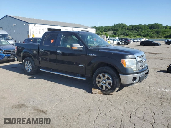 2013 Ford F-150 XL with VIN 1FTFW1ET7DKD93510, listed as a Copart auction lot 63339755 with 206,976 mi miles and Clean title. Bid and sale history available at DreamBid. Image 4.