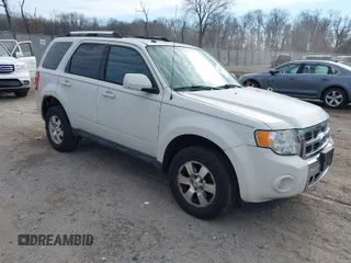 2012 Ford Escape Limited with VIN 1FMCU0E7XCKB71186, listed as a IAAI auction lot 41660455 with 160,863 mi miles. Bid and sale history available at carsss.com. Image 1.