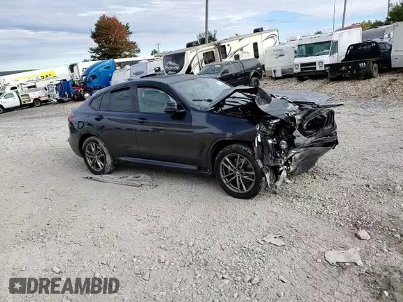 2021 BMW X4 M40i with VIN 5UX2V5C05M9H10615, listed as a Copart auction lot 71689363 with 0 mi miles. Bid and sale history available at carsss.com. Image 12.