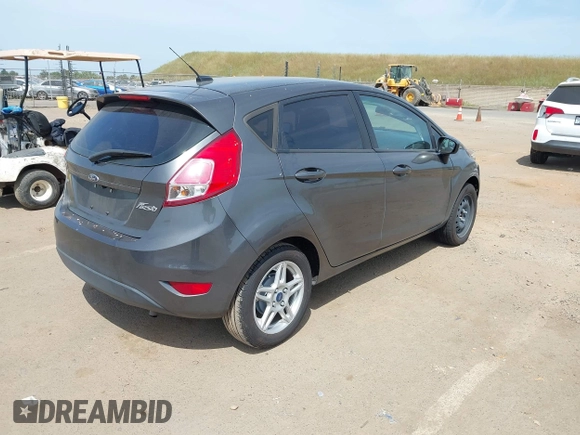2019 Ford Fiesta SE with VIN 3FADP4EJ2KM102475, listed as a IAAI auction lot 42111316 with 45,297 mi miles. Bid and sale history available at carsss.com. Image 4.