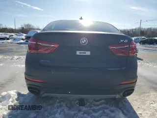 2016 BMW X6 xDrive50i z VIN 5UXKU6C55G0R34428, wystawiony jako Copart lot #46083635 z przebiegiem 138 848 mil mil oraz Czysty tytuł • Clean title. Historia ofert i sprzedaży dostępna na DreamBid. Obrazek 6.