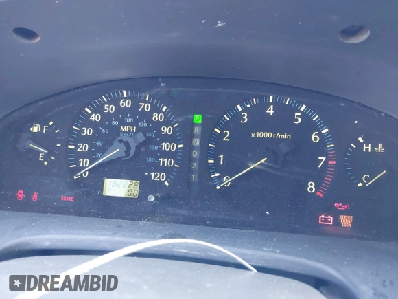 2002 Infiniti QX4 with VIN JNRDR09X02W212520, listed as a IAAI auction lot 41381529 with 182,828 mi miles and . Bid and sale history available at DreamBid. Image 7.