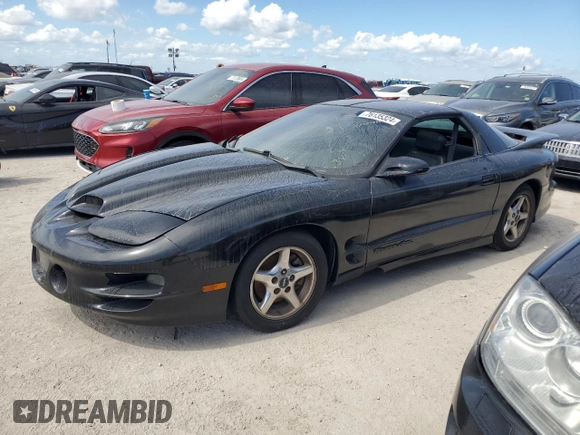 2000 Pontiac Firebird Formula z VIN 2G2FV22G9Y2140113, wystawiony jako Copart lot #76135324 z przebiegiem Nie podano mil oraz Szkoda całkowita • Salvage title. Historia ofert i sprzedaży dostępna na DreamBid. Obrazek 1.
