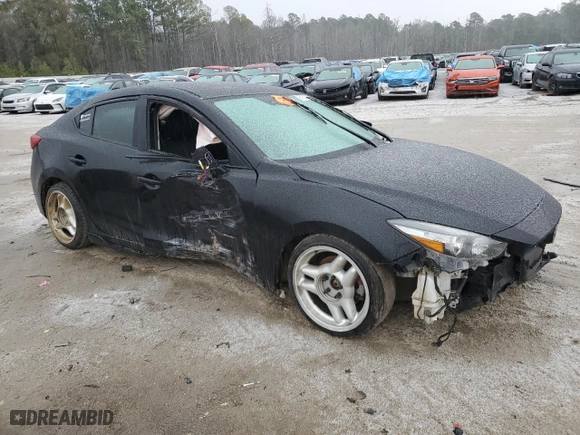 2017 Mazda Mazda3 4-Door Sport with VIN 3MZBN1U70HM131829, listed as a Copart auction lot 87260554 with 0 mi miles and Salvage Title. Bid and sale history available at carsss.com. Image 4.
