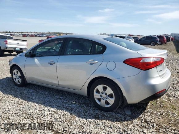 2015 Kia Forte LX with VIN KNAFK4A68F5336244, listed as a Copart auction lot 50806315 with 176,482 mi miles and Salvage Title. Bid and sale history available at carsss.com. Image 2.