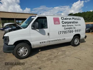 2008 Ford Econoline Cargo Commercial with VIN 1FTNE14L28DA36035, listed as a Copart auction lot 71575904 with 305,497 mi miles and Salvage Title. Bid and sale history available at carsss.com. Image 1.