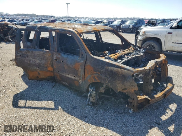 2015 Honda Pilot Touring with VIN 5FNYF3H97FB017524, listed as a Copart auction lot 43768555 with 0 mi miles and Non Repairable. Bid and sale history available at carsss.com. Image 4.