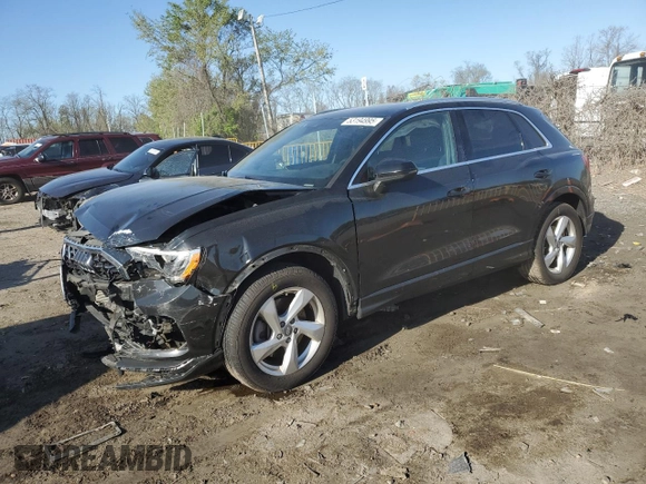 2020 Audi Q3 Premium z VIN WA1AECF34L1024819, wystawiony jako Copart lot #53194995 z przebiegiem 109 523 mil mil oraz Szkoda całkowita • Salvage title. Historia ofert i sprzedaży dostępna na DreamBid. Obrazek 1.