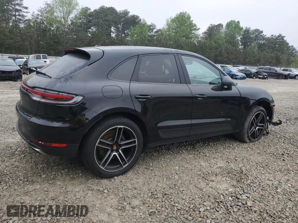 2021 Porsche Macan with VIN WP1AA2A58MLB03015, listed as a Copart auction lot 51546745 with 71,189 mi miles and Salvage title. Bid and sale history available at DreamBid. Image 3.
