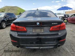 2018 BMW 5 Series 530i with VIN WBAJA5C53JWA37144, listed as a Copart auction lot 51614125 with 108,527 mi miles and Clean Title. Bid and sale history available at carsss.com. Image 6.