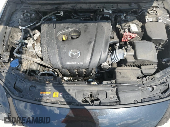 2022 Mazda 3 2.0 with VIN 3MZBPAA7XNM318683, listed as a Copart auction lot 70668574 with Not Provided miles and Salvage Title. Bid and sale history available at DreamBid. Image 12.