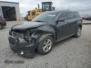 2017 Chevrolet Equinox LS z VIN 2GNALBEK9H1583466, wystawiony jako Copart lot #53538525 z przebiegiem 98 388 mil mil oraz Szkoda całkowita • Salvage title. Historia ofert i sprzedaży dostępna na DreamBid. Obrazek 1.
