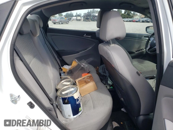2017 Hyundai Accent SE with VIN KMHCT4AE0HU265474, listed as a Copart auction lot 46805963 with 83,401 mi miles. Bid and sale history available at carsss.com. Image 10.