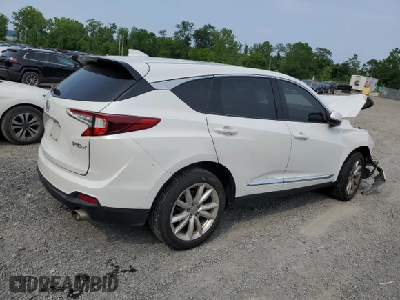 2021 Acura RDX with VIN 5J8TC1H31ML004752, listed as a Copart auction lot 60276605 with 160,119 mi miles and Salvage title. Bid and sale history available at DreamBid. Image 3.