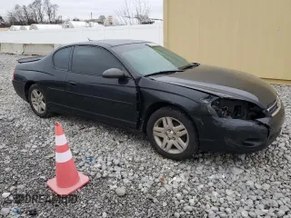 2006 Chevrolet Monte Carlo with VIN 2G1WN151769363180, listed as a Copart auction lot 85304924 with 100,095 mi miles and Salvage title. Bid and sale history available at DreamBid. Image 4.