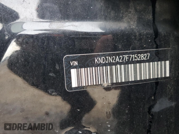 2015 Kia Soul with VIN KNDJN2A27F7152827, listed as a Copart auction lot 83807164 with 0 mi miles and Salvage Title. Bid and sale history available at carsss.com. Image 12.