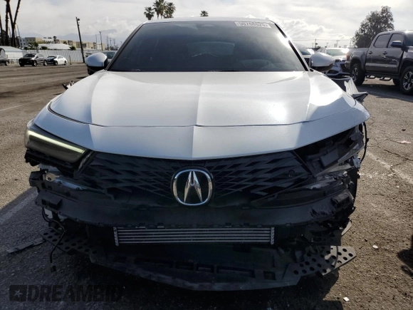 2024 Acura Integra Technology with VIN 19UDE4G76RA005175, listed as a Copart auction lot 50768825 with 14,976 mi miles and Salvage Title. Bid and sale history available at DreamBid. Image 5.