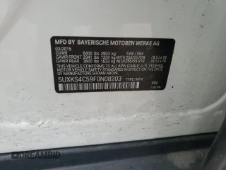 2015 BMW X5 xDrive35d z VIN 5UXKS4C59F0N08203, wystawiony jako Copart lot #54010775 z przebiegiem 99 425 mil mil oraz Szkoda całkowita • Salvage title. Historia ofert i sprzedaży dostępna na DreamBid. Obrazek 13.
