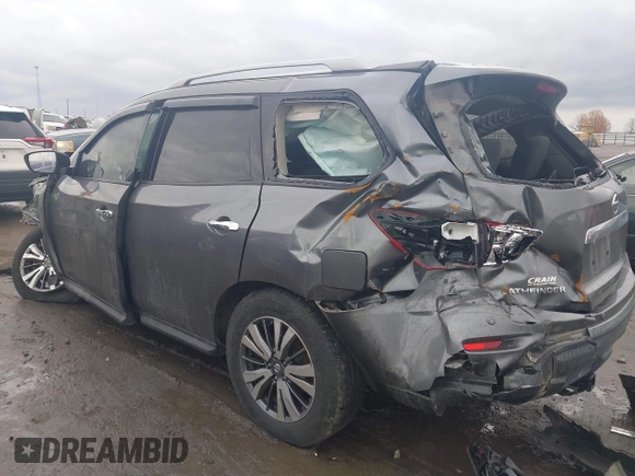 2018 Nissan Pathfinder SL with VIN 5N1DR2MM2JC645941, listed as a IAAI auction lot 41117695 with 1 mi miles. Bid and sale history available at carsss.com. Image 13.