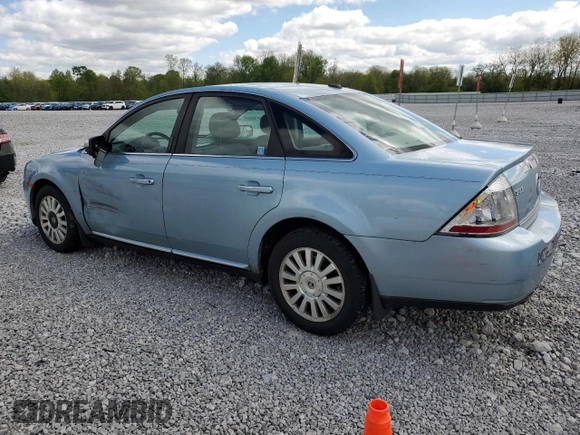 2009 Mercury Sable with VIN 1MEHM40W69G611172, listed as a Copart auction lot 55796535 with 92,137 mi miles and Salvage title. Bid and sale history available at DreamBid. Image 2.