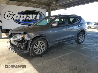 2015 Nissan Rogue SL z VIN 5N1AT2MV9FC753221, wystawiony jako Copart lot #57247165 z przebiegiem 140 654 mil mil oraz Szkoda całkowita • Salvage title. Historia ofert i sprzedaży dostępna na DreamBid. Obrazek 1.