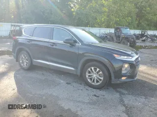 2020 Hyundai Santa Fe SEL w/SULEV with VIN 5NMS33AD9LH174351, listed as a Copart auction lot 53676955 with 70,318 mi miles and Salvage Title. Bid and sale history available at carsss.com. Image 4.