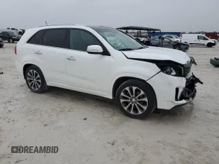 2015 Kia Sorento SX with VIN 5XYKW4A76FG644504, listed as a Copart auction lot 46346555 with 210,345 mi miles and Salvage Title. Bid and sale history available at carsss.com. Image 4.