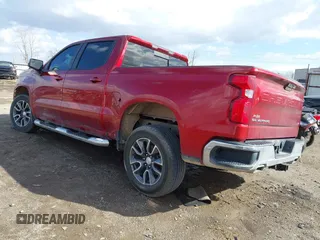 2021 Chevrolet Silverado 1500 LT with VIN 3GCUYDED6MG222752, listed as a IAAI auction lot 41705299 with 77,093 mi miles and . Bid and sale history available at DreamBid. Image 3.
