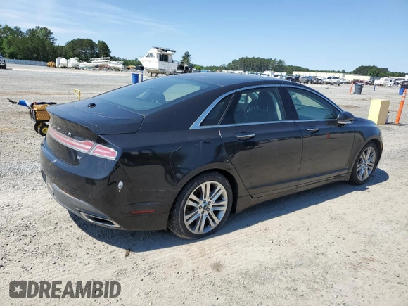 2015 Lincoln MKZ with VIN 3LN6L2GK6FR626175, listed as a Copart auction lot 55827635 with 103,753 mi miles and Clean Title. Bid and sale history available at DreamBid. Image 3.