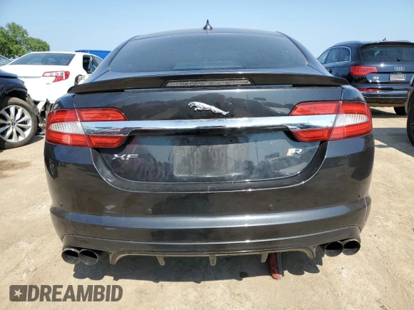 2013 Jaguar XF with VIN SAJWA8JCXDMS76359, listed as a Copart auction lot 55196914 with 85,266 mi miles and Salvage Title. Bid and sale history available at DreamBid. Image 6.