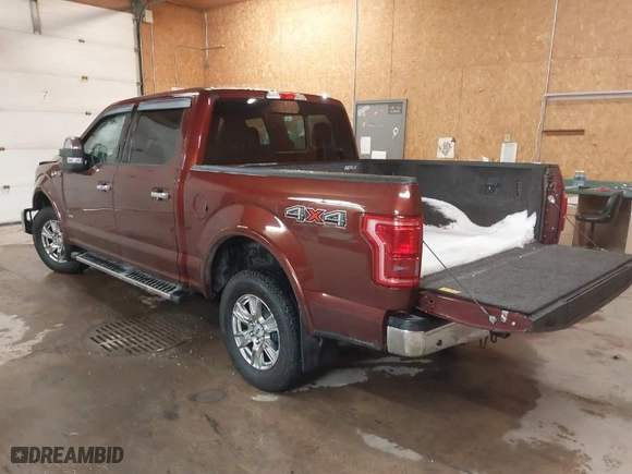 2015 Ford F-150 XLT with VIN 1FTEW1EG7FKE04832, listed as a IAAI auction lot 41189822 with 115,731 mi miles. Bid and sale history available at carsss.com. Image 3.