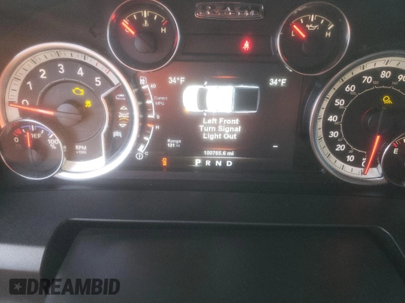 2018 Ram 1500 Big Horn with VIN 1C6RR6LM8JS354103, listed as a Copart auction lot 82401044 with 100,765 mi miles and Salvage Title. Bid and sale history available at carsss.com. Image 9.
