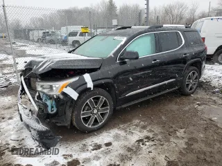 2017 GMC Acadia Denali z VIN 1GKKNXLS7HZ252016, wystawiony jako Copart lot #45490635 z przebiegiem 97 814 mil mil oraz Szkoda całkowita • Salvage title. Historia ofert i sprzedaży dostępna na DreamBid. Obrazek 1.