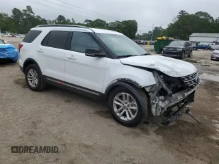 2016 Ford Explorer XLT with VIN 1FM5K7D86GGC54625, listed as a Copart auction lot 53947785 with 338,551 mi miles and Salvage Title. Bid and sale history available at DreamBid. Image 4.