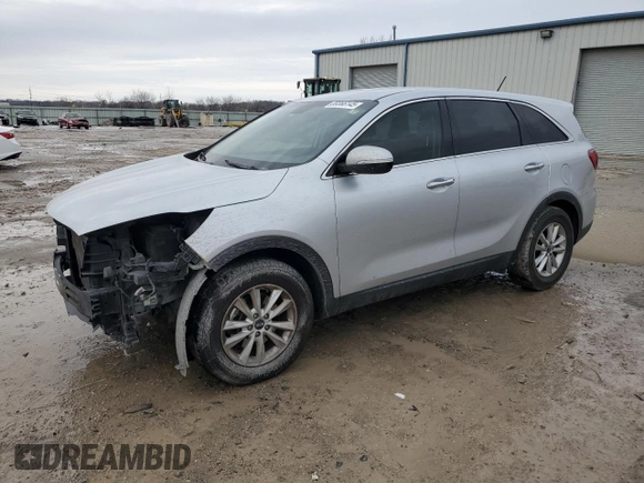 2019 Kia Sorento L with VIN 5XYPG4A31KG464406, listed as a Copart auction lot 89366145 with 153,046 mi miles and Clean Title. Bid and sale history available at DreamBid. Image 1.
